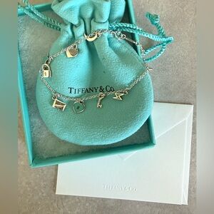 Tiffany & Co. Sterling Silver Charm Bracelet